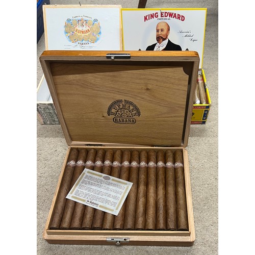 1315 - Cigars to include 50 King Edward the Seventh, 8 x H Upmann Havana and 25 Sir Winston H Upmann Havana... 