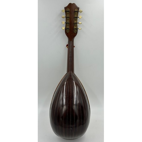 982 - An early 20thC Mandolin by Carlo Ricordo Naplois No. 1008 with original case.