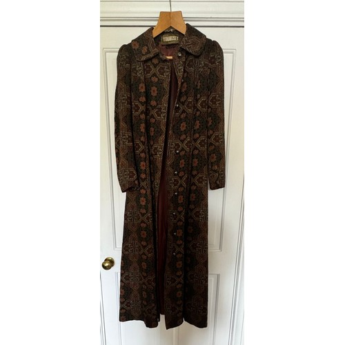 874 - Two 1970's coats to include Biba with faux fur collar and cuffs and an Alexon Youngset by Alannah Ta... 