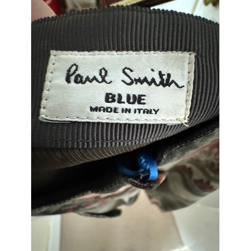 877 - A Paul Smith pleated skirt size 8, a Glenalmond Tweed Company Harris tweed wool coat size 10 and a H... 