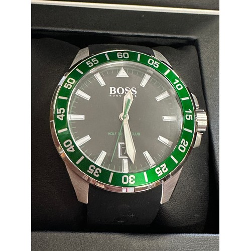 721 - A Hugo Boss H1 Club Hole in one Watch. 50mm. 

Excellent clean working order, unworn.