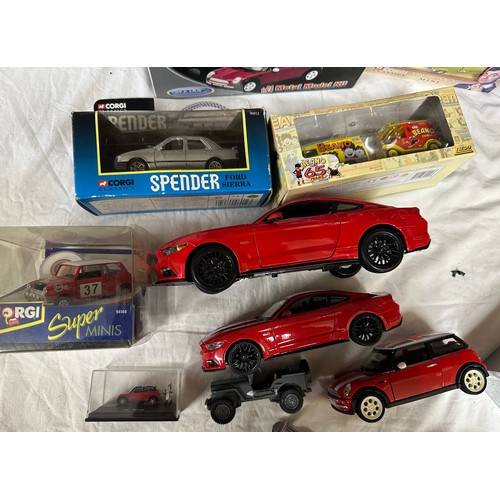 1209 - A miscellany of mostly boxed toys to include Corgi CC99138 The Italian Job, Corgi 96012 Spender Ford... 