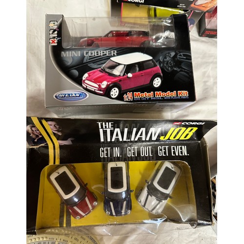 1209 - A miscellany of mostly boxed toys to include Corgi CC99138 The Italian Job, Corgi 96012 Spender Ford... 