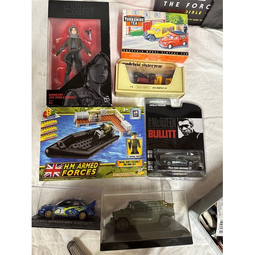 1209 - A miscellany of mostly boxed toys to include Corgi CC99138 The Italian Job, Corgi 96012 Spender Ford... 