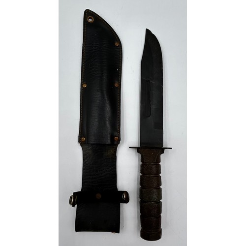 1041 - A Swedish Eskilstuna Jernmanufactur AB M1896 Mauser knife bayonet with 21cm steel blade and machined... 