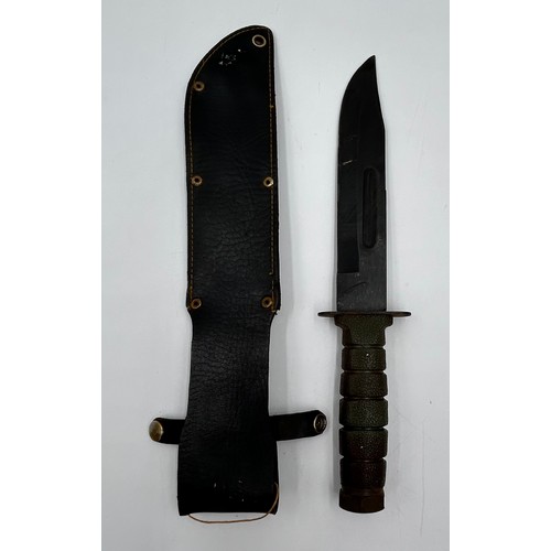 1041 - A Swedish Eskilstuna Jernmanufactur AB M1896 Mauser knife bayonet with 21cm steel blade and machined... 