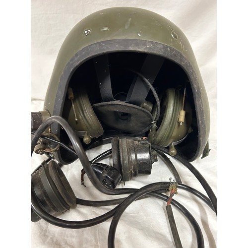 1042 - A British Military Issue Army Helmet-Headset Electrical A-Vehicle Crewman's headgear - Amplivox Ltd ... 