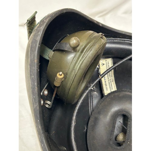 1042 - A British Military Issue Army Helmet-Headset Electrical A-Vehicle Crewman's headgear - Amplivox Ltd ... 