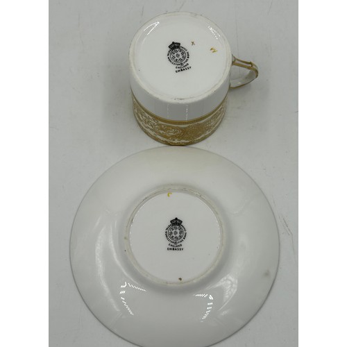 151 - A collection of British and Continental ceramics to include a 19thC Booths English teapot 13cm h, bl... 