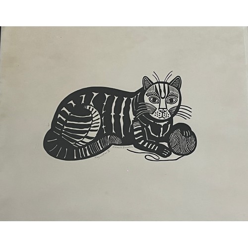 1360 - Edward Bawden (1903-1989) 'Play with Me' Linocut limited edition signed and titled in pencil, number... 