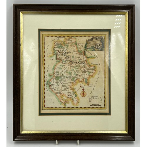 1348 - A Collection of original Archibald Fullerton & Co Glasgow Framed Maps of the Counties of England to ... 