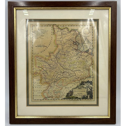 1350 - A Collection of original Archibald Fullerton & Co Glasgow Framed Maps of the Counties of England to ... 