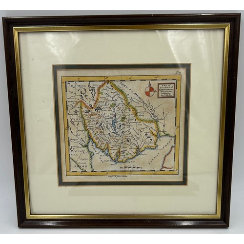 1351 - A Collection of original Archibald Fullerton & Co Glasgow Framed Maps of the Counties of England to ... 