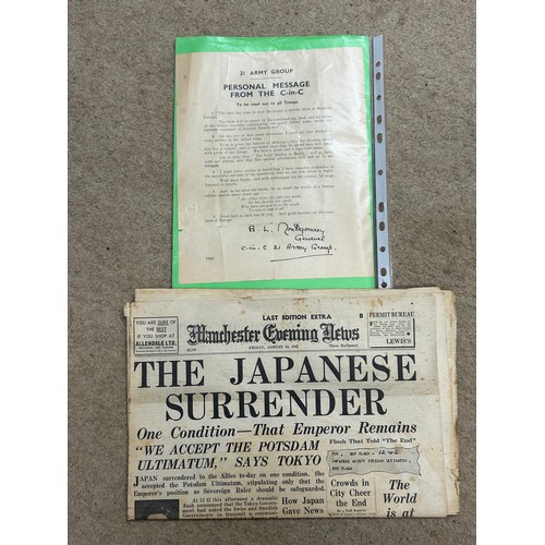 909 - Various newspapers relating to the Kenya 1964, 28 x Dinner Menus S.S. Kenya, Scrap Book containing c... 