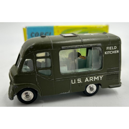 1045A - Boxed Dinky diecast collection: model 209 Riley Pathfinder Police Car, 688 Field Artillery Tractor, ... 