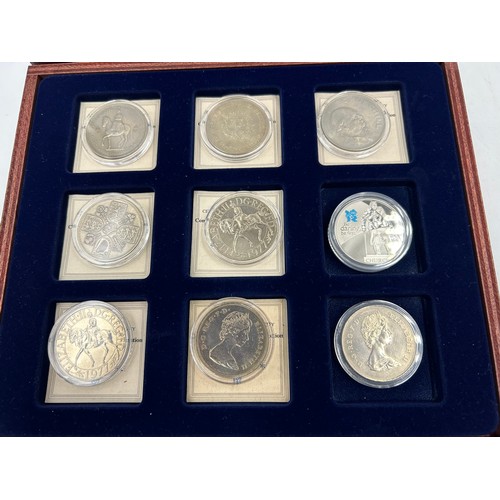 779 - A large quantity of gold plated proof coins/medallions to include 5 x 2014 WW1 Centenary, 4 x one do... 