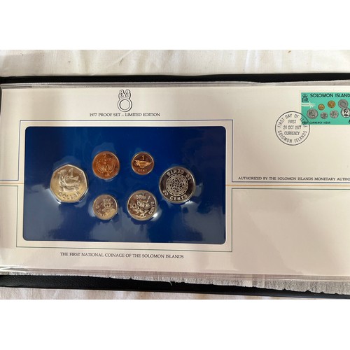 787 - A quantity of first day covers with coins to include Henry VIII and his Six Wives, Island of Lundy, ... 