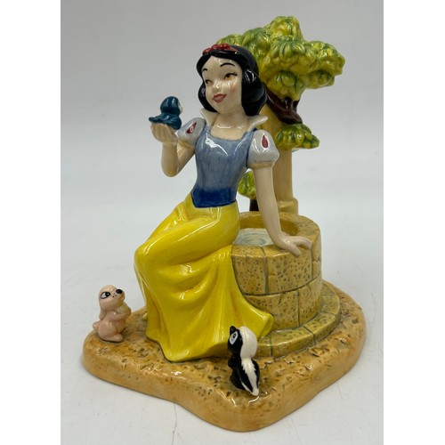 456 - Collection of Disney Showcase Snow White to include Royal Doulton Fairest One of All SW22, Take the ... 