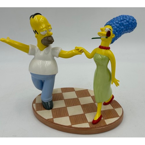 458 - Two Coalport Characters China Collection The Simpsons 