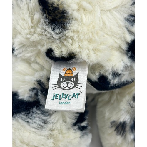 451 - Jellycat (London) special edition Phoebe Bashful Bunny, white soft toy with black spots, label with ... 