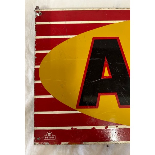 1447 - Ringer's 'A1 Light' Tobacco enamel advertising sign 66cm x 20.5cm