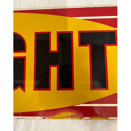 1447 - Ringer's 'A1 Light' Tobacco enamel advertising sign 66cm x 20.5cm