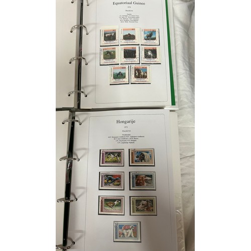 792 - A collection Edel Publications 9 x Thematic Albums of Stamps and First Day Covers relating to WWF, w... 