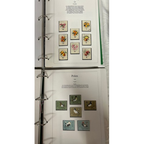 792 - A collection Edel Publications 9 x Thematic Albums of Stamps and First Day Covers relating to WWF, w... 