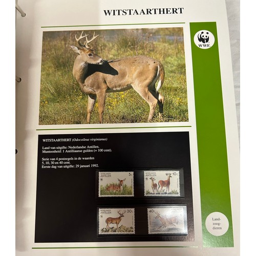 792 - A collection Edel Publications 9 x Thematic Albums of Stamps and First Day Covers relating to WWF, w... 