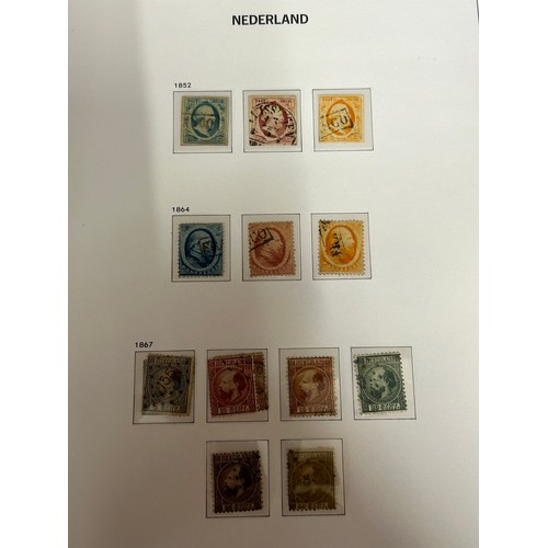 793 - A collection of Printed Stamp Albums DAVO 7 x Netherlands & UNIE 2 x Azores & Madeira along with a L... 