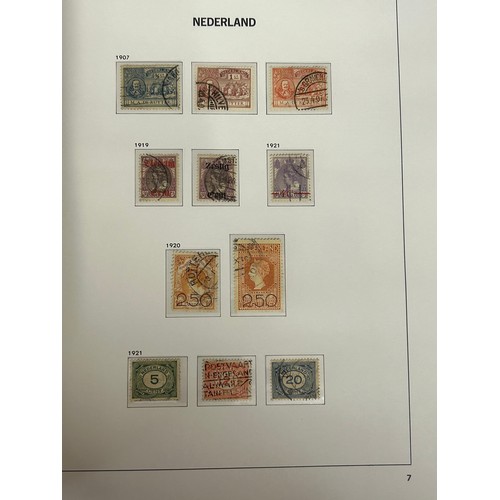 793 - A collection of Printed Stamp Albums DAVO 7 x Netherlands & UNIE 2 x Azores & Madeira along with a L... 