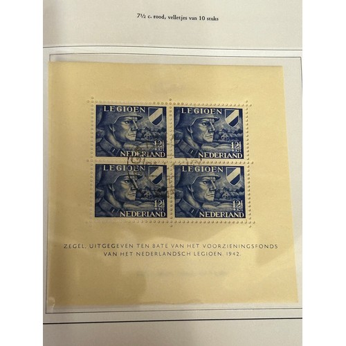 793 - A collection of Printed Stamp Albums DAVO 7 x Netherlands & UNIE 2 x Azores & Madeira along with a L... 