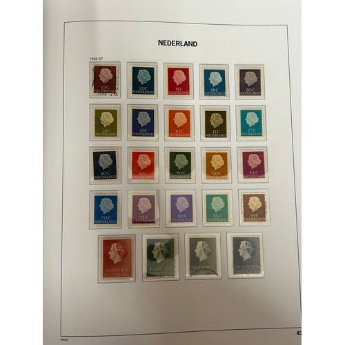 793 - A collection of Printed Stamp Albums DAVO 7 x Netherlands & UNIE 2 x Azores & Madeira along with a L... 