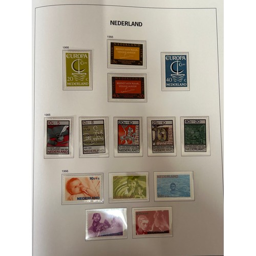 793 - A collection of Printed Stamp Albums DAVO 7 x Netherlands & UNIE 2 x Azores & Madeira along with a L... 