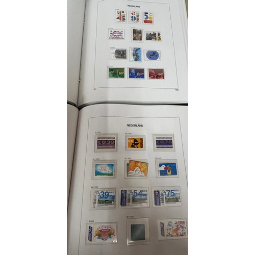 793 - A collection of Printed Stamp Albums DAVO 7 x Netherlands & UNIE 2 x Azores & Madeira along with a L... 