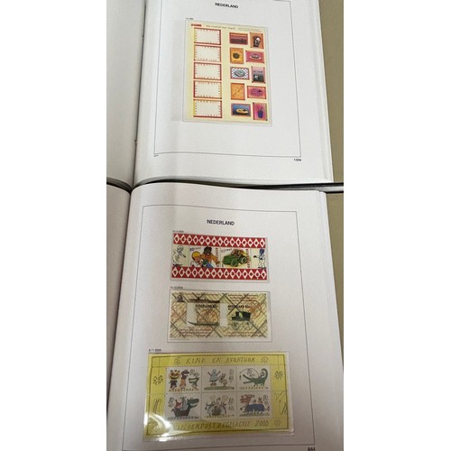 793 - A collection of Printed Stamp Albums DAVO 7 x Netherlands & UNIE 2 x Azores & Madeira along with a L... 