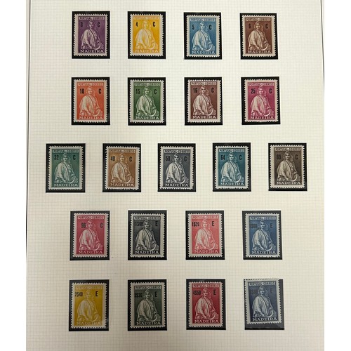 793 - A collection of Printed Stamp Albums DAVO 7 x Netherlands & UNIE 2 x Azores & Madeira along with a L... 