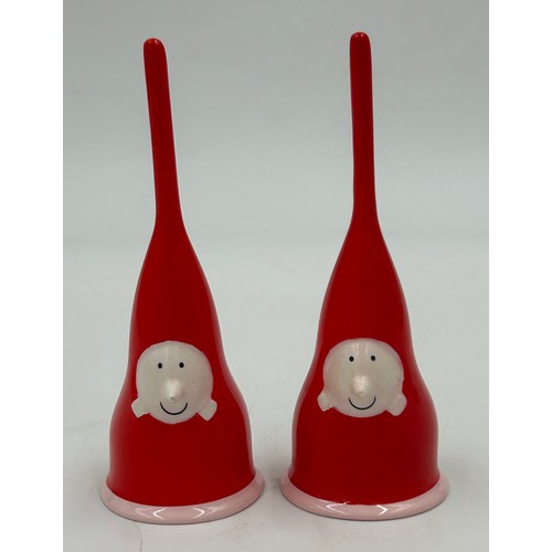 433 - A collection of 12 x 'A di Alessi' hand decorated Christmas figures to include Stella Stellina, Cicc... 