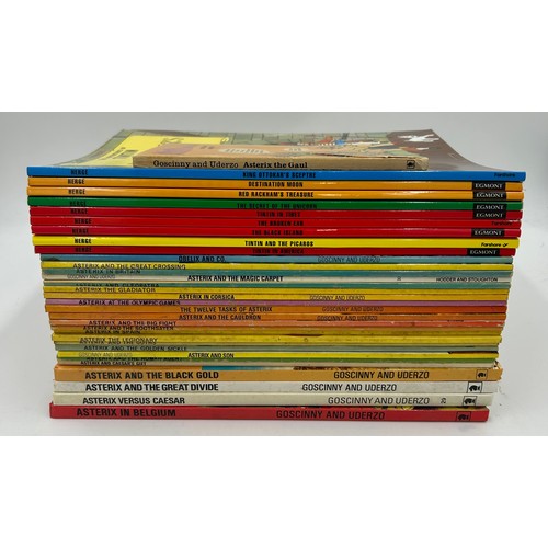 1244 - Collection of Asterix Books 1960/70s (4 hardback annuals and 19 paperback annuals) along with 9 x He... 