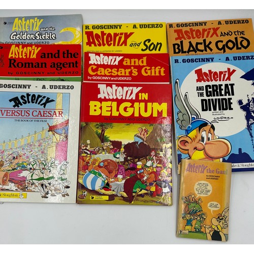 1244 - Collection of Asterix Books 1960/70s (4 hardback annuals and 19 paperback annuals) along with 9 x He... 