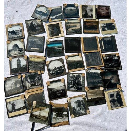 999 - A large quantity of approx. 600 magic lantern slides to include religious (at least 50%), Palestine,... 