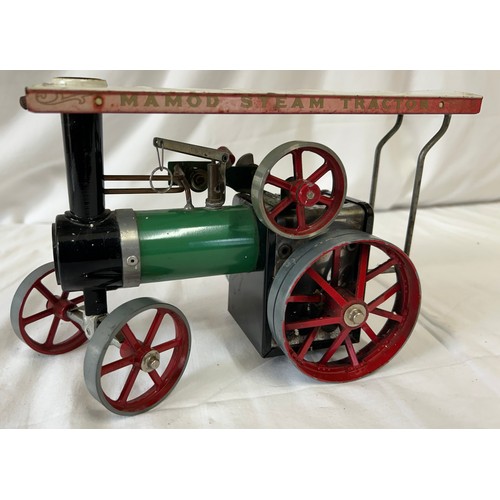 1290 - Mamod TE1A Steam Tractor Engine 18cm x 25cm.