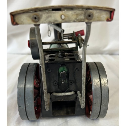 1290 - Mamod TE1A Steam Tractor Engine 18cm x 25cm.