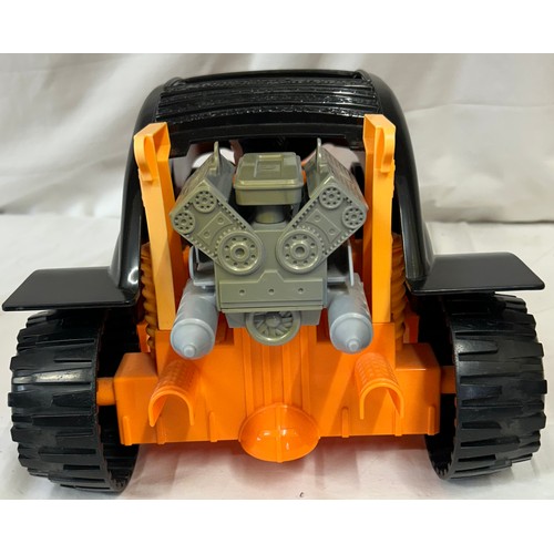 1291 - Hasbro Action Man Jungle Explorer All Terrain 6 wheeled vehicle along with 2000 orange and black VW ... 