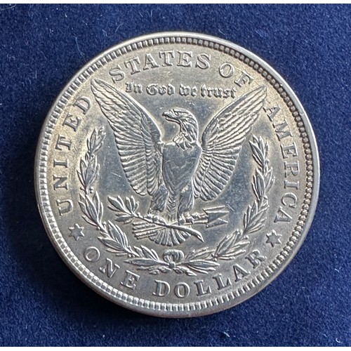 798 - A collection of eight United States of America Silver Dollars to include 1921, 1922, 1923, 1971, 197... 