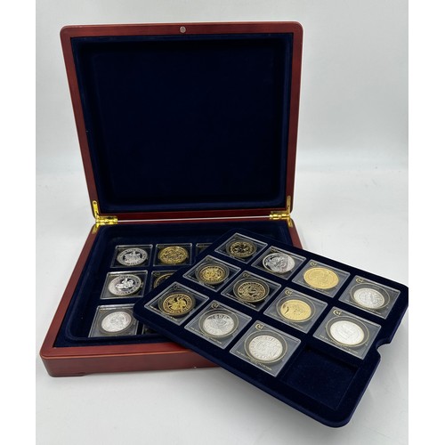 806 - 'The Millionaire Collection' of British coins new strikes issued by the London Mint, 11 silver and 1... 