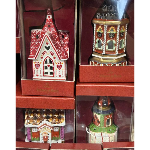 356 - A large collection of Villeroy & Boch Christmas items to include 16 x tree hangings, 11 x tea light/... 