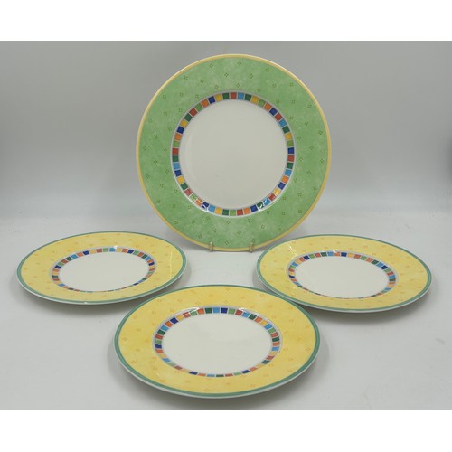 365 - A selection of Villeroy & Boch ceramics to include Nazare: 3 x dinner plates, 4 x side plates, 4 x b... 