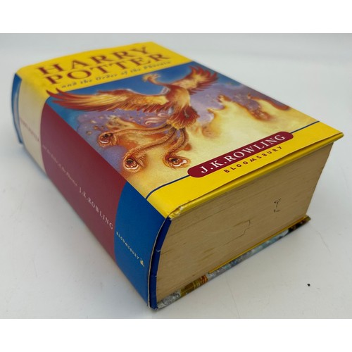 1240 - Harry Potter books to include Bloomsbury first editions The Goblet of Fire, The Order of the Phoenix... 