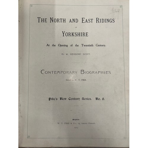 1241 - North & East Ridings of Yorkshire at the opening of the twentieth century Contemporary Biographies b... 